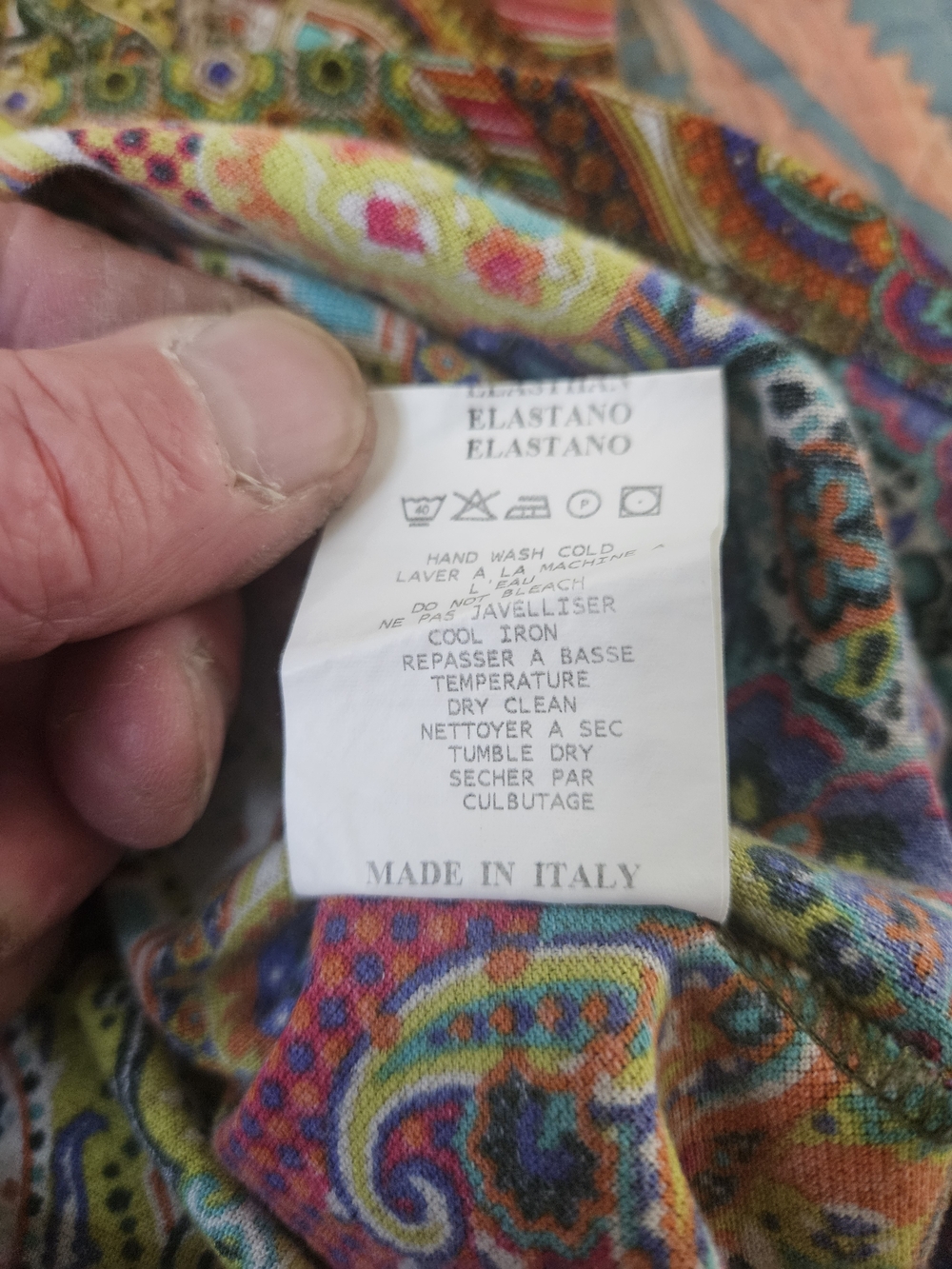 ETRO Italian Made Polo. - Picture 6 of 9